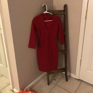 Lulus red dress